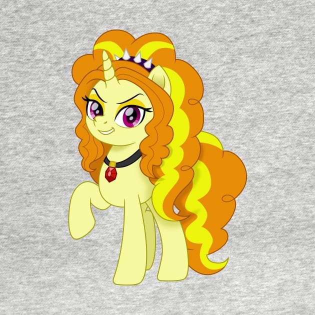 Adagio Dazzle pony by CloudyGlow